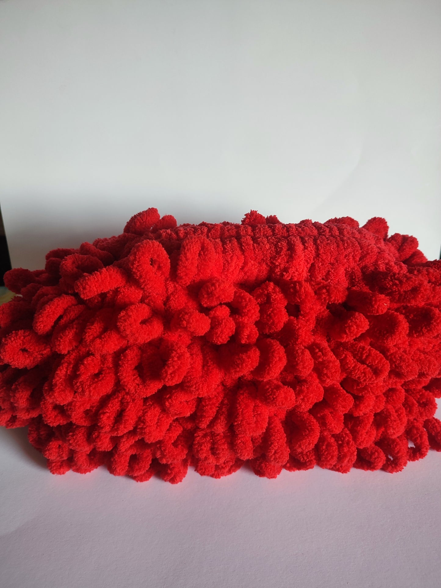 Puffy Handbag – Red