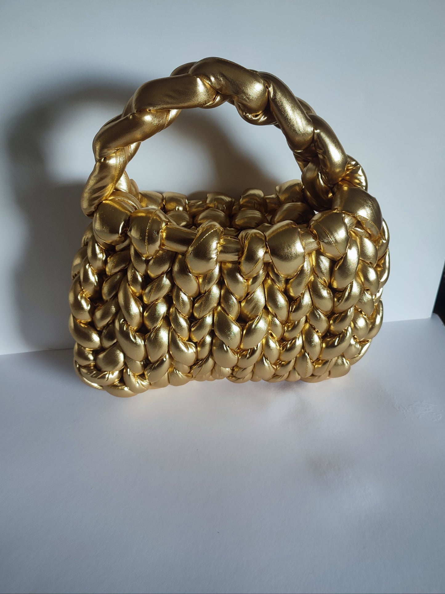 Golden Marshmallow Bag