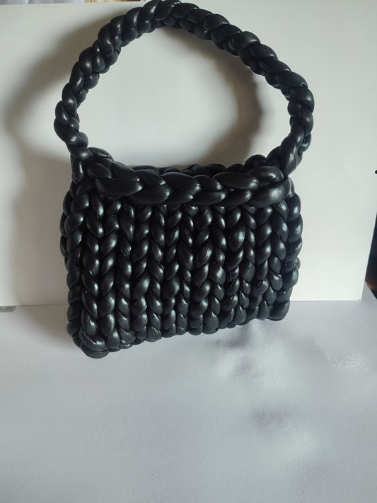 Black Marshmallow Bag