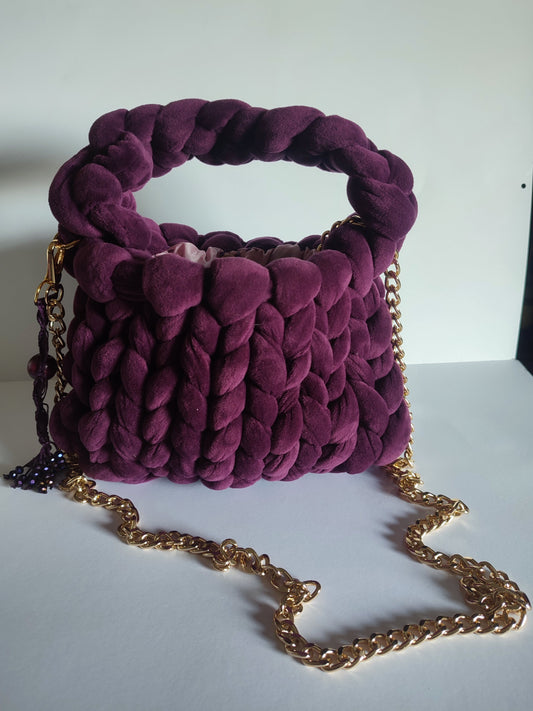 Marshmallow Bag - Purple
