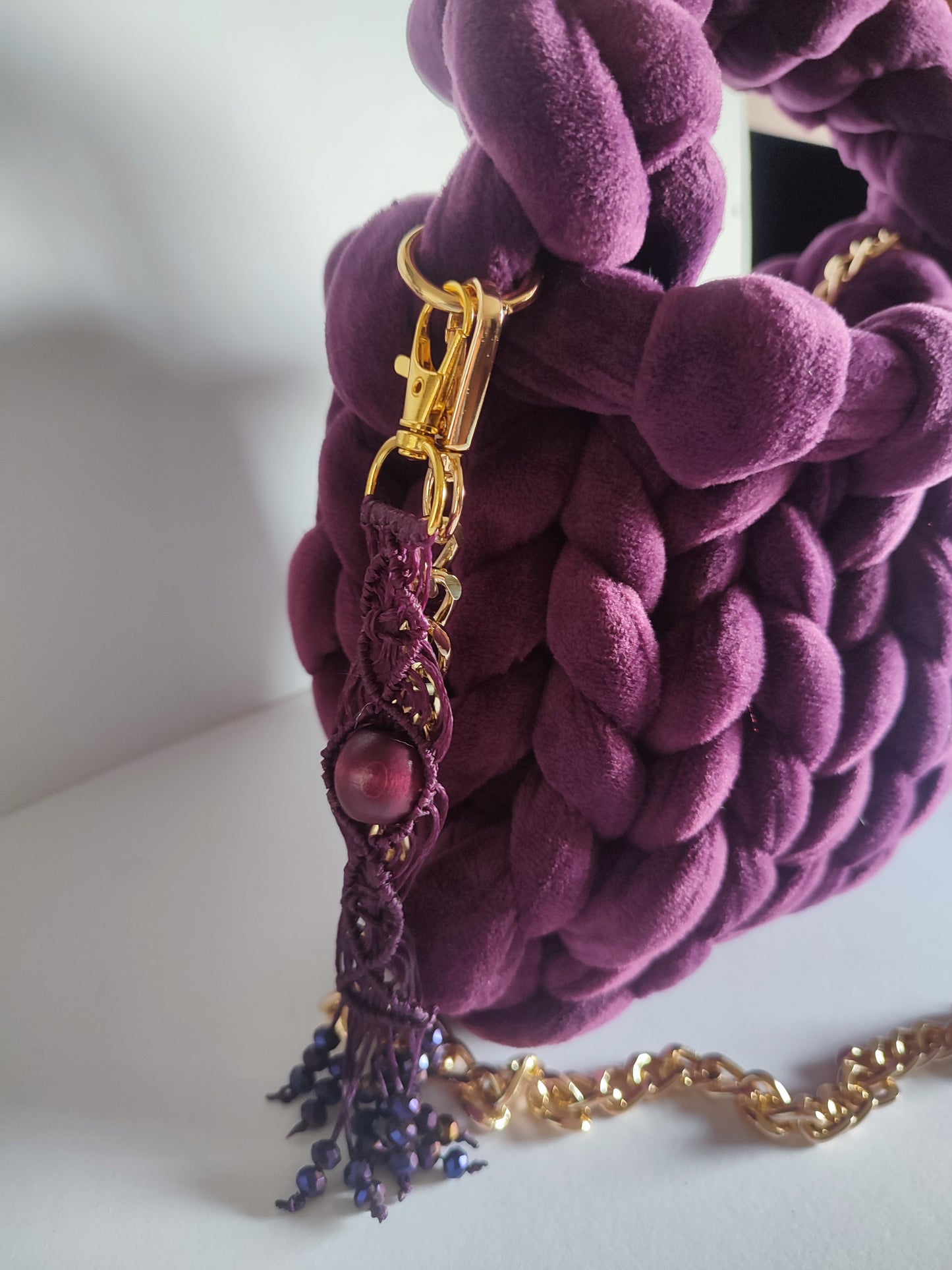 Marshmallow Bag - Purple