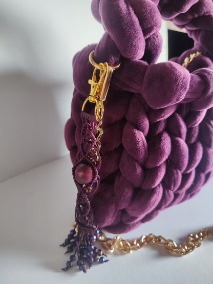 Marshmallow Bag - Purple