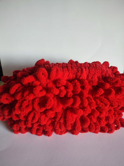 Puffy Handbag – Red