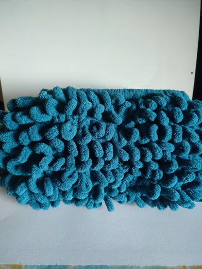 Puffy Handbag – Teal