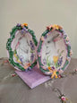 Decoupage on Foam Board Easter Egg